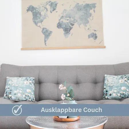 Apartamento Wonderful World - Stadtnah, Balkon, Parkplatz, E-ladestation, Fitnessstudio