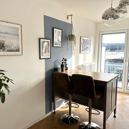 شقة Wonderful World - Stadtnah, Balkon, Parkplatz, E-ladestation, Fitnessstudio كوبلنس